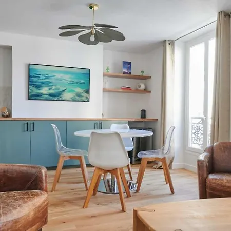 Modern 1br 2p - Abbesses Apartman